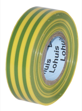 Banda adeziva PVC 20 M (0,15mm x 20mm) VERDE-GALBEN